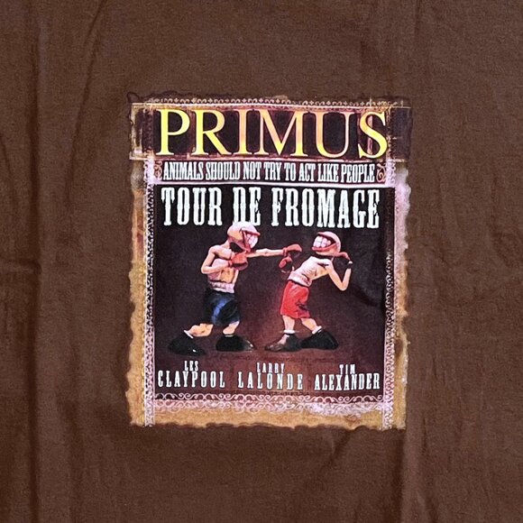 Vintage Primus "Tour De Fromage 2003" T-Shirt - Picture 3 of 8